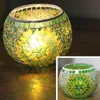 Candle Holders European Style Holder Handmade Mosaic Romantic Candlelight Dinner Wedding Party Lamp Home Decoration Candelabra