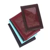 Card Holders 1pc Passport Holder Vintage Clear ID Case Transparent Russia Business Cover For Travel Bags