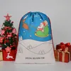 Décorations de Noël Toile Christma Sac Cadeau Mailing Sacs Enfants