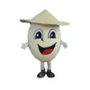 Festival Robe Happy Oeuf Mascotte Costume Halloween Christmas Fantaisie Fantaisie Dressing Caractère Caractère Carnaval Unisexe Adultes Outfit