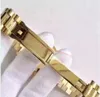 Orologi di lusso 40mm 18 carati in oro zaffiro cystal numero romano movimento meccanico automatico braccialetto in acciaio inox braccialetto da uomo orologio da polso originale