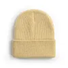 Производители прямые осенью и зимой вязаные шляпы Женская шапка мужская холодная шляпа оптом универсальная дыня кожные колпачки вязаные в шерстяной крышке