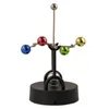 Colorful Metal Ball Perpetual Motion USB ton Pendulum Ornaments Home Gift For Friends/Relatives/Teachers/Classmate/Lover 211108