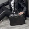 Fabrika toptan erkekler çanta basit ekose erkek evrak çantası büyük deriler bilgisayar çantası joker beyefendi deri omuz çanta messenger çanta