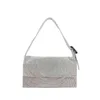 Sacs de soirée Vrouwen Avondtasje Sparkly Rhingestone Purse Designer Zachte Riem Handel Clutch Sac Prom Prom Bruiloft Schoudertas 22311Q