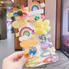 14PCSSet Candy Cloud Lollipop Hair Side Duckbill -clips voor meisjes schattige regenboog Barrettes Hairbows SZ5105283052