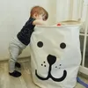 Laundry Bags Storage Box Basket Stand Toy Super Large Bag Cotton Washing Dirty Clothes Big Organizer Bin Handle