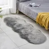 Woonkamer Pluche Vloer Tapijten Matten Kinderen Faux Bont Area Rug Carpet Effen pluizig Zachte Shaggy Kunstmatige Schapenvacht MJ714 Tapijten