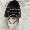 fashion pu leather headband Classic Hair Accessories vintage head band classical sign party gift lockC with dust bag