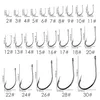 High Carbon Maruseigo Fish Jig Hook Japan Carp-Hook Fishing Circle Hooks Fly Fishing Tackle 50PCS 10PCS / Box