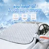 Carro de neve capa pára-brisa pára-brisa protetor ao ar livre À Prova D 'Água Inverno Inverno Anti Gelo Frost Auto Capa de Carro Exterior