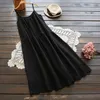 Verão Mori Menina Doce Vestido Mulheres Japonesa Flor Sólida Bordado Sem Mangas Sleaghetti Strap Algodão Feminino Kawaii Dress U725 210325