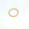 Classics 9k Solid Fine Gold AUTHENTIC Plain Circle Bangle Bracelet Heavy Wide 6MM 61 mm Diameter