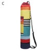 Yoga Mat Bag Carry Durable Canvas Floral Printed Yoga Backpack Adjustable Strap Drop Shipping Q0705