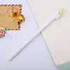 Creative Animal Fruit Gel Pen 0.5mm Black Stationery School Supplies Office Använd Kids Gifts 0304