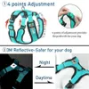 Pet Dog Harness Summer Mesh Nylon Breathable Dog Vest Soft Adjustable Harness for Dogs Puppy Collar Cat Pet Dog Chest Strap 210729