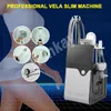 Vela BodySheper + Kavitation + RF + Vakuumrulle + Bio Light Slimming Machine Body Shape Kläder kostym för bantningsanordningar Använd