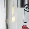 Lampade a sospensione Luci a LED NORDIC DESIGN Creative Lampade in vetro Personalità Dining Room Decoration Accesso Accessorio da cucina.