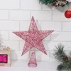 クリスマスデコレーション1 PCツリートッパーキラキラバンケットのためのきらびやかな飾り飾り