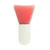 Silikon Facial Mask Brush Multicolor Mini Korthandtag Mud-Mask Applicator Borstar Makeup Verktyg och Tillbehör Gratis Ship 500