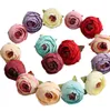 Fleurs artificielles DIA 4CM fleurs roses pour boîtes-cadeaux de fête de mariage bricolage, fleur décorative pour un chapeau ou un cadeau, casque,