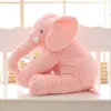 80cmぬいぐるみ象のおもちゃの赤ちゃん寝台クッションソフトぬいぐるみ枕象人形生まれ遊び人人形子供誕生日ギフト210724