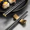 Chopsticks Japanese Set Sushi Eating Sticks Home Restaurant 5 Pairs Tableware5600977