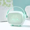 Other Clocks & Accessories Kids Alarm Clock Countdown Function Office Nap Timer USB Rechargeable Voice Control Bedside Night Light