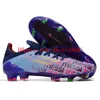 Мужские футбольные туфли X Speedflow.1 FG кожаные блюда футбольные ботинки размер US6.5-11