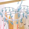 Hangers & Racks 1 Pcs 32-Clip Round Rough Foldable Underwear Drying Rack 2 Squeeze Bottle Plastic Condiment Dispenser