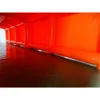 Oranje Tube Marquee opblaasbare tunneltent Reclame Tentoonstelling Handel Boogvorm Sport Ingang Shelter220i