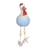 Art Decor Pollo Prato Spina Gallina Gallo Giardino Accessori per esterni Ornamenti per la casa Statue per interni 210924