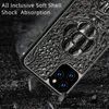 Echt koe lederen 3D Crocodile Head Grain Cell Phone Cases voor iPhone 12 Pro Mini 11 MAX X XS XR 6 6S 7 8 PLUS