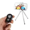إكسسوارات الكاميرا Monopod Shutter المسافة البعيدة PO بنية Bluetooth التحكم عن بُعد جهاز التوقيت الذاتي لـ iPhone Android9804920