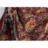 Skirts 2022 Chic Fashion Paisley Print Wrap-style Mini Women Skirt Vintage High Waist Side Bow Tied Female Mujer