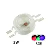 Световые бусины 100 шт./Лот Реал Полный WACree 1W 3W High Power Светодиодная лампа Diodes SMD 110-120LM Светодиоды Чип для - 18 Вт.