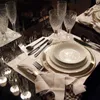 24pcs couverts ensemble vaisselle en acier inoxydable noir or couverts vaisselle cuillère fête dîner boîte-cadeau en bois 210928