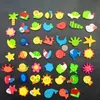 Drop 12pcslot Wooden Cartoon Fridge Magnet Sticker Animal Colorful Kids Toys Child Educational Gift Magnets4707108