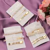 High Quality Imitation Pearl Beads Gold Color Metal Plated Hairpin Set Hair Clip for Women Wedding Headwear Barrette Stick Gift G1206