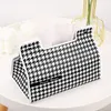 Classic Luxury Tissue Boxes Designer Decoration Luxurys Designers Leather Tissue Box For Restaurant Sitting Room Car D2110083Z