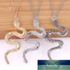 Nouveau Punk Serpent Pendentif Collier Or Argent Couleur Pour Hommes Femmes Cou Bijoux Déclaration Pouplar Collier Cadeaux