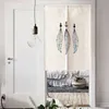 Curtain & Drapes Modern Simple Door Cutain Half Panel Bedroom Kitchen Blackout Doorway Hanging Home Decoration