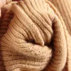 Gigogou corase sticka varm tröja kvinnor grundläggande pullovers höst vinter cashmere tröja casual lös överdimensionell kvinnlig jumper topp 211221
