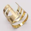 Finkewyy Gothic Luxury Breakelar Charm Kvinna Födelsedag Tillbehör Geometri Böhmen Bangles Multi-Lay Luxury Smycken Designers Q0719