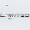 1PC 3D Métal Limited Autocollant de voiture Badge Emblème pour Universal Moto Vélo Jeep Renegade Compas Cherokee Wrangler Grand