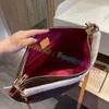 2021 Mode Braun Mutter Totes Tasche Hobos Marke Klassische Gedruckt Große Kapazität Einkaufstaschen Vintage Leder Schulter Handtaschen Dame Top qualität Geldbörsen Brieftasche