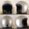 Casco vetro in vetro a guscio leggero vintage Cafe Racer con guscio leggero Caschi a faccia aperta giapponese MOTORE DI ALTA QUALITÀ CASCO Q0630