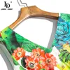 Vestido bohemio de vacaciones de verano para mujer con cuello en v cintura elástica delgada estampado de flores multicolor diseñador damas mini 210522