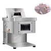 KT-Q7 Commercial 1100 W Dicing Machine Pequeno Carne Slicer Cubo Minicing Machinestainless Flaky Cutting Electric 220V