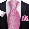 pink paisley bow tie